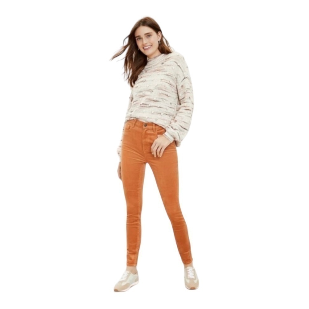 LOFT High Rise Skinny Corduroy Pants NWT
